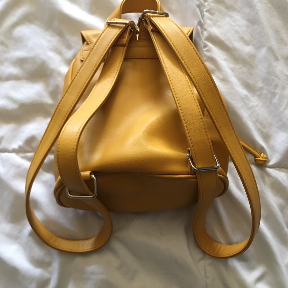 Wild fable mustard mini backpack